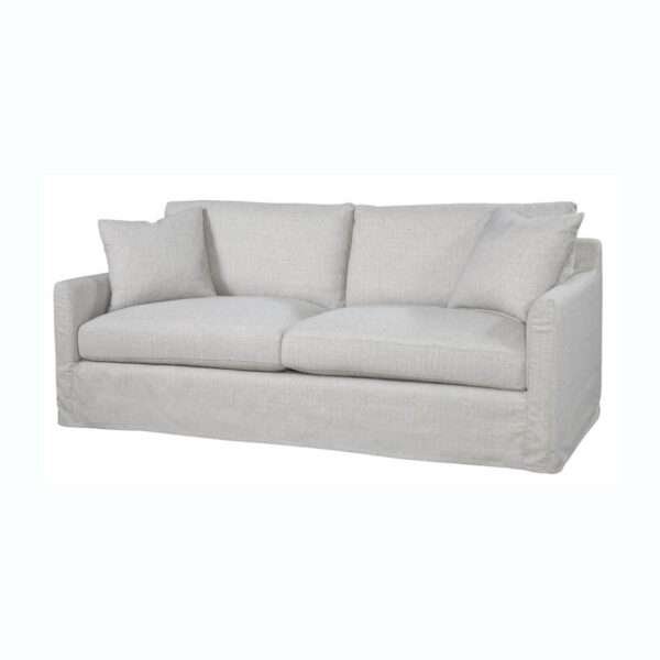 CURRY SLIPCOVERED SOFA IN INDY DOVE (PERFORMANCE FABRIC)
