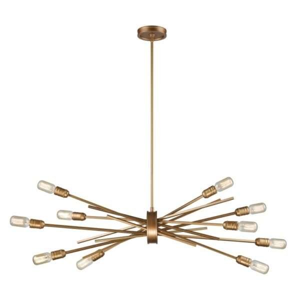 XENIA 40'' WIDE 10-LIGHT CHANDELIER