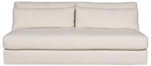 Leone Stocked Armless Bench Seat Sofa