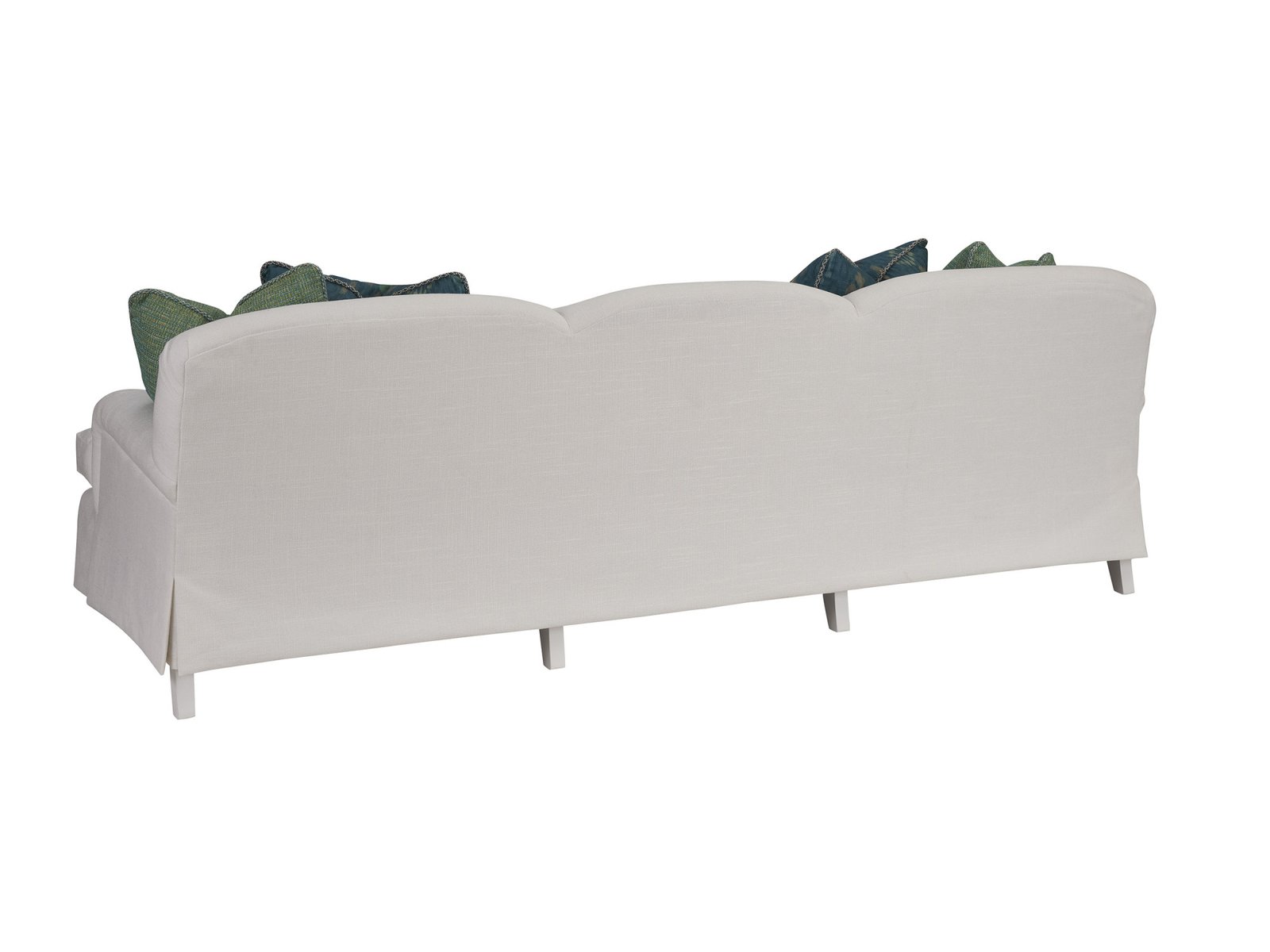 ATHOS SOFA W/ PEWTER CASTERS - Image 2