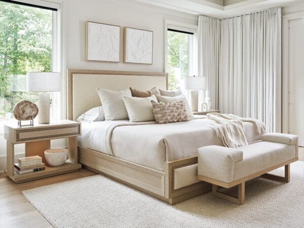 GRAYSON UPHOLSTERED BED - KING - Image 2