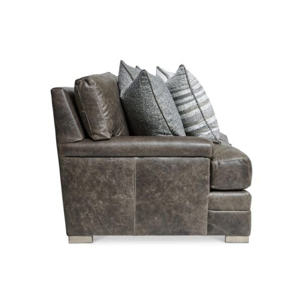 Burnham Leather Sofa - Image 4