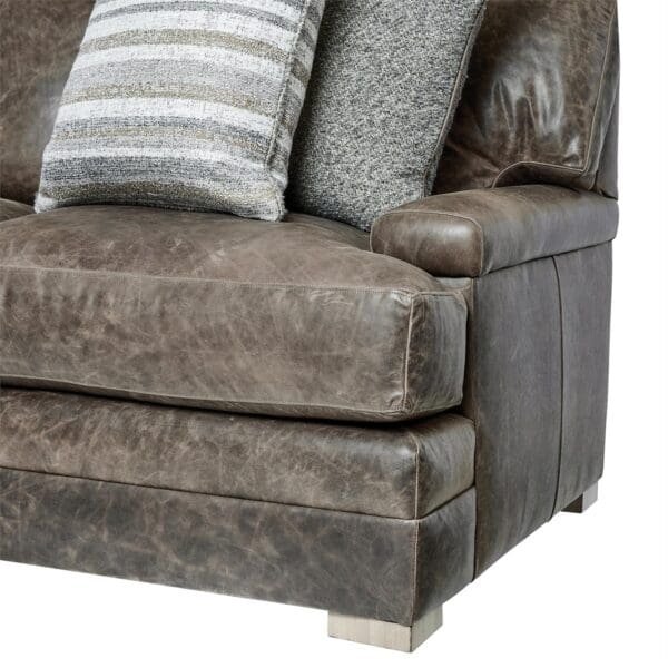 Burnham Leather Sofa - Image 7