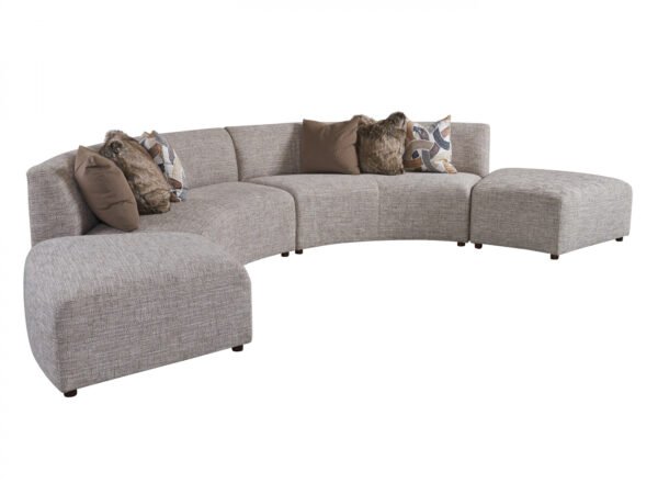 ALSTON ARMLESS CURVED SOFA - Image 3