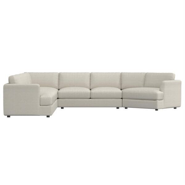 Sydney Fabric 5pc Sectional - Image 5