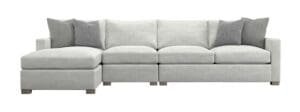 Kelsey Fabric 3pc Sectional