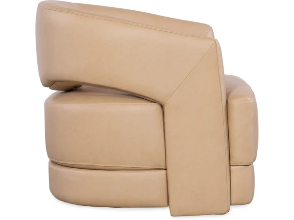 Keys Swivel Chair (2 Leather Options) - Image 6