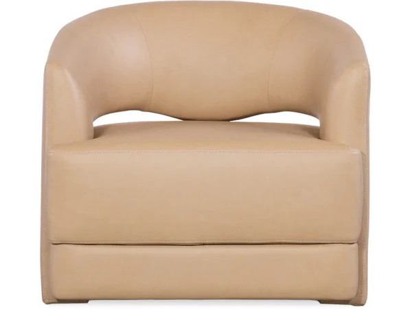 Keys Swivel Chair (2 Leather Options) - Image 4