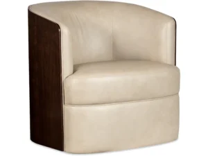 Donna Leather Swivel Chair