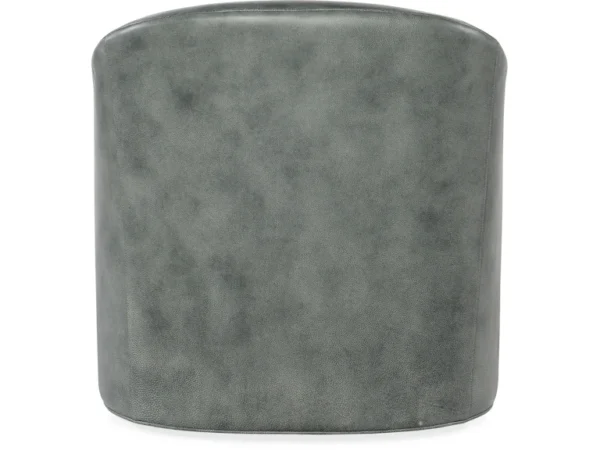 Gideon Swivel Club Chair (2 Leather Options) - Image 7
