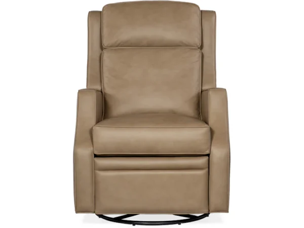Tricia Power Swivel Glider Recliner (2 Leather Options) - Image 3