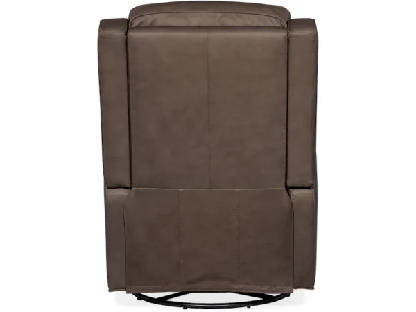 Tricia Power Swivel Glider Recliner (2 Leather Options) - Image 10