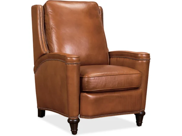 Rylea Manual Push Back Recliner (2 Leather Options) - Image 6