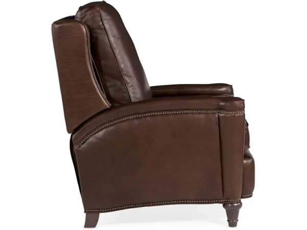 Rylea Manual Push Back Recliner (2 Leather Options) - Image 4