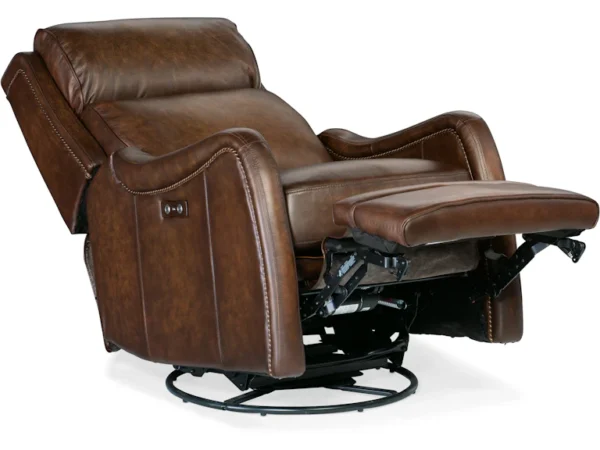 Stark PWR Swivel Glider Recliner (2 Leather Options) - Image 5
