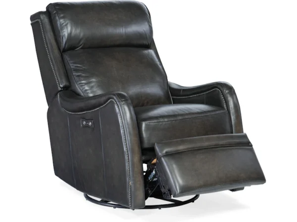 Stark PWR Swivel Glider Recliner (2 Leather Options) - Image 4