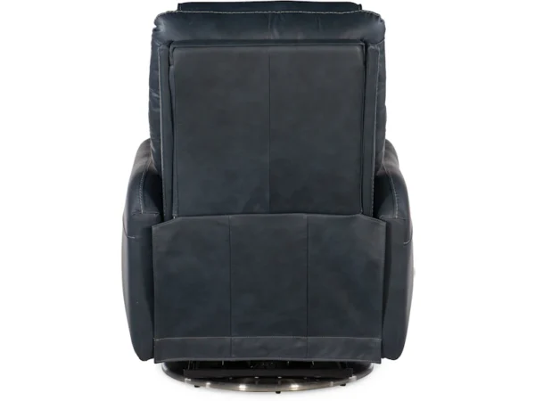 Steffen Swivel Power Recliner with Power Headrest (2 Leather Options) - Image 10