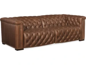 Savion 1.5 LAF/RAF 2 over 2 Sofa w/ PWR Rec PWR HR (2 Leather Options)