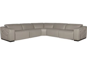 Opal 5 Piece Sectional with 2 Power Recliners & Power Headrest
