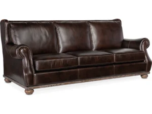 William Stationary Sofa (2 Leather Options)