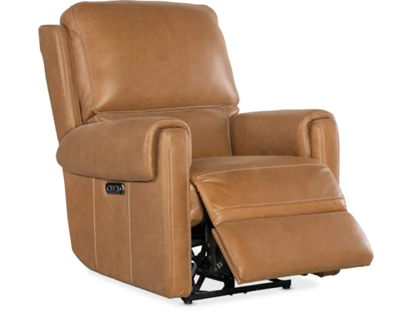 Somers Power Recliner w/Power Headrest (2 Leather Options) - Image 7