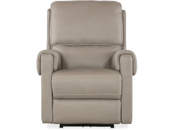 Somers Power Recliner w/Power Headrest (2 Leather Options) - Image 4