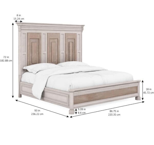 Alcove King Panel Bed - Image 6