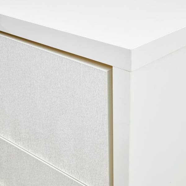 Palm Gate 6 Drawer Chest Cloud White - Image 6