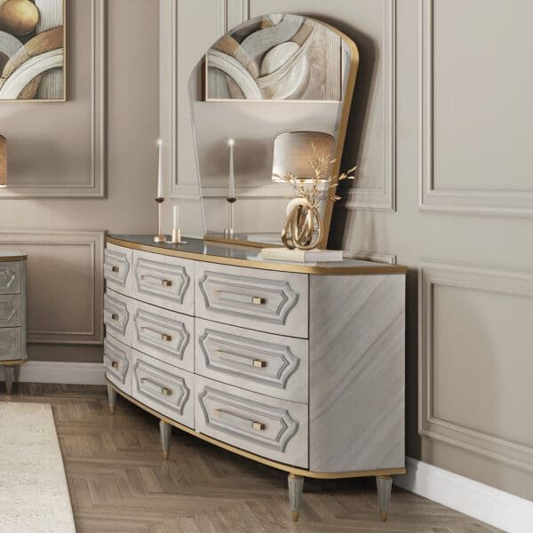 St.Charles Dresser Dove Gray - Image 2