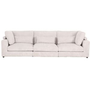 Sephora 3pc Modular Sofa/Sectional (2 Fabric Options)