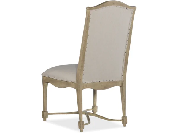 Ciao Bella Upholstered Back Side Chair (2 Finishes) - Image 4
