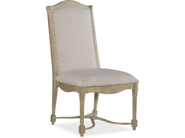 Ciao Bella Upholstered Back Side Chair (2 Finishes) - Image 2