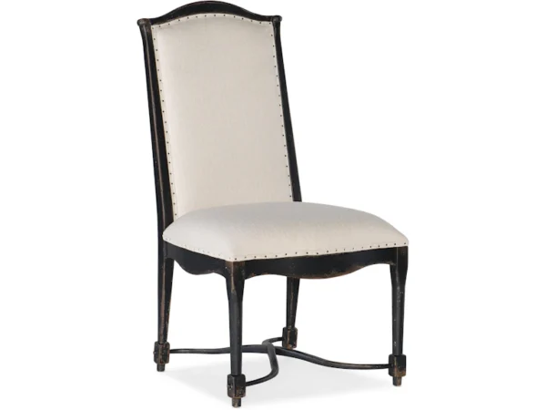 Ciao Bella Upholstered Back Side Chair (2 Finishes)