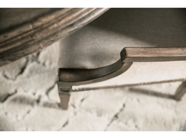 Woodlands Arched Upholstered Arm Chair - Image 4