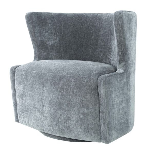 Nina Swivel Chair (4 Fabric Options) - Image 3