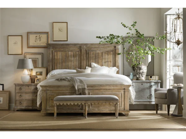 Boheme Laurier King Panel Bed - Image 2