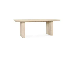 Vander Oak Wood 84" Dining Table