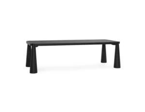 Atrop Oak Wood 102" Dining Table