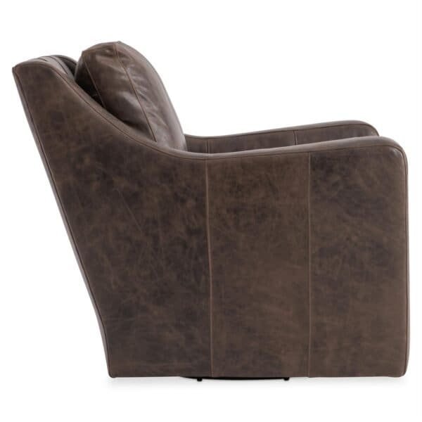 Ventura Leather Swivel Chair - Image 3