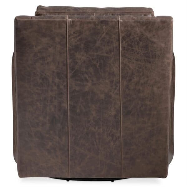 Ventura Leather Swivel Chair - Image 4