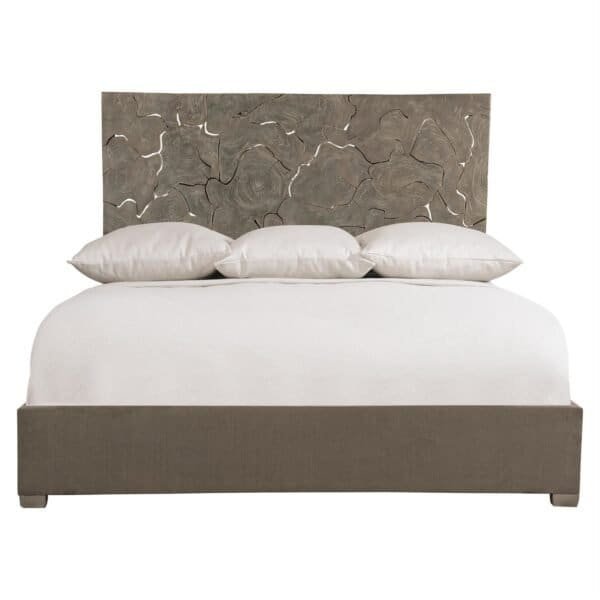 Calavaras Fabric Panel Bed King Express Ship - Image 2