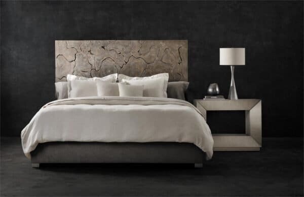 Calavaras Fabric Panel Bed King Express Ship - Image 6