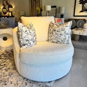Roslyn Chair and Half Swivel