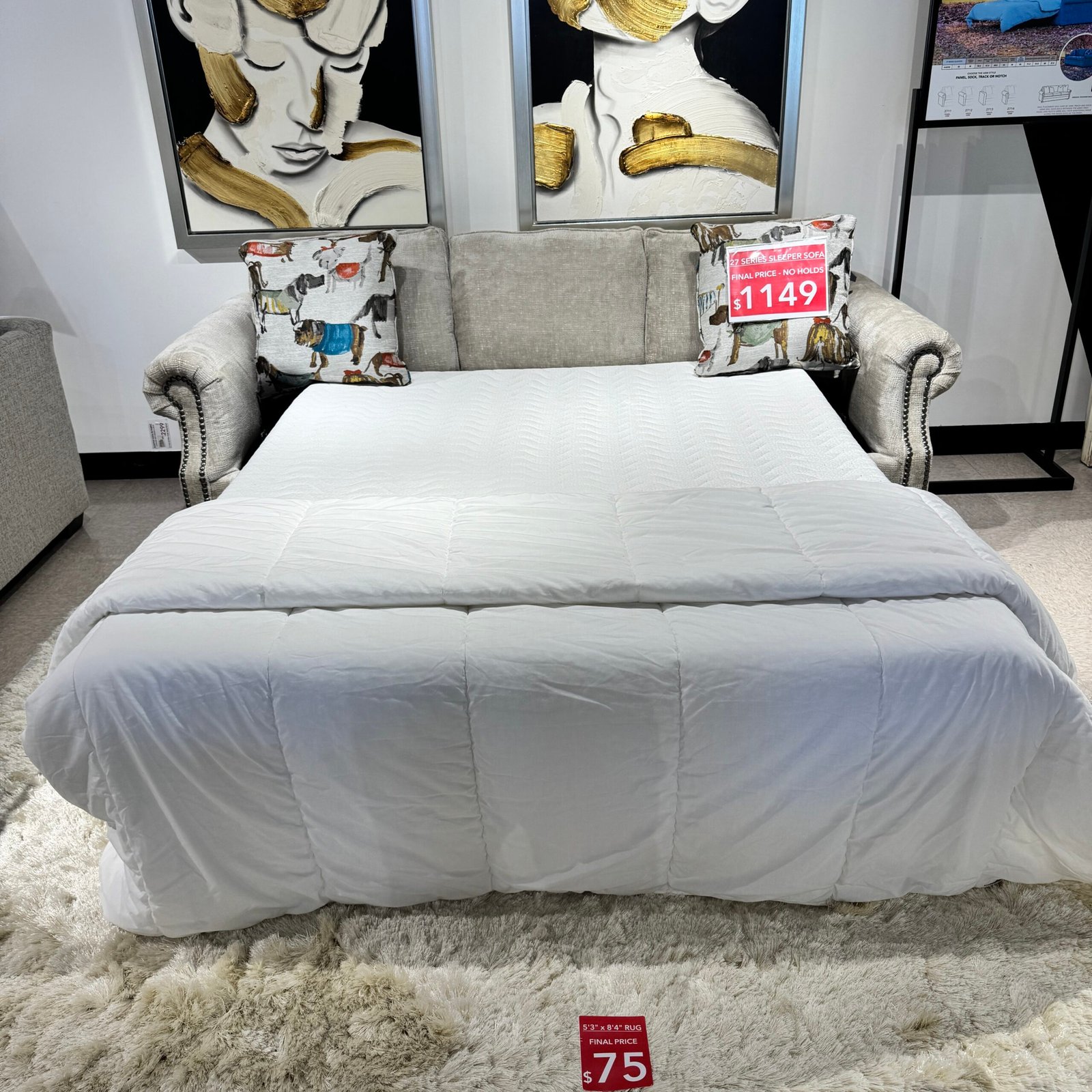 27 SERIES QUEEN SLEEPER SOFA