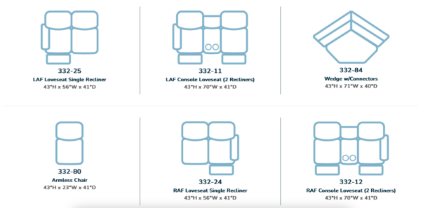 Marquis Recliner Sectional - Image 2