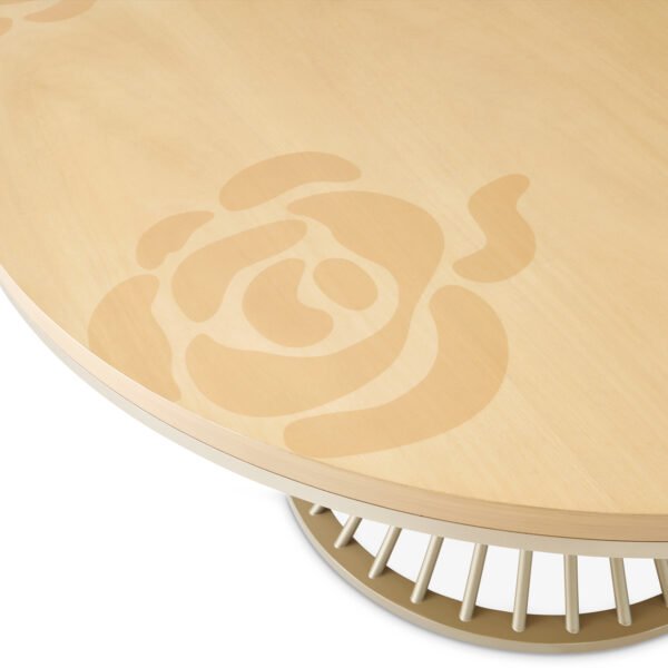 Camellia Field Round Dining Table - Image 4