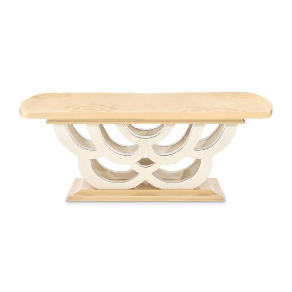 Camellia Field Rect. Pedestal Dining Table - Image 4