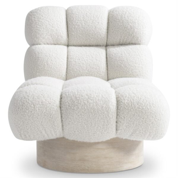 Nico Fabric Swivel Chair - Image 3