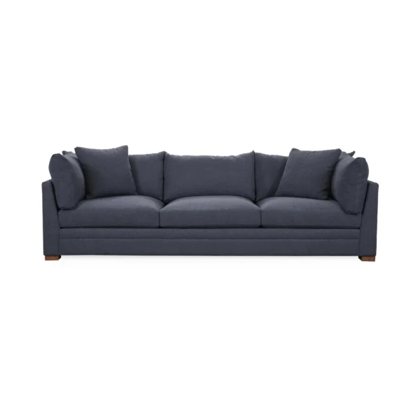 Audrey Upholstered Large Sofa Rise (3 Fabric Options)