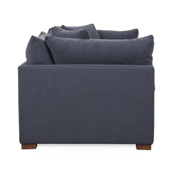Audrey Upholstered Large Sofa Rise (3 Fabric Options) - Image 4
